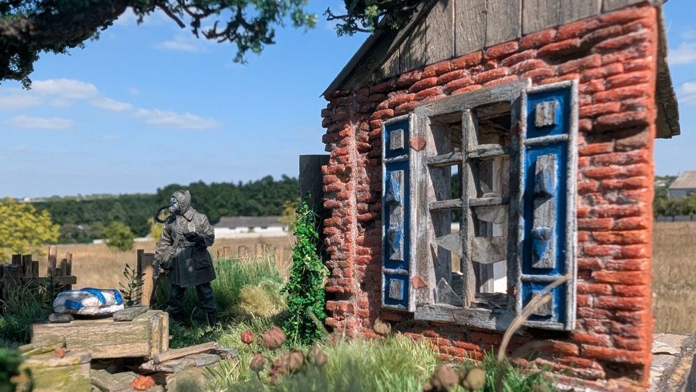 Создаю здания, диорамы, макеты на заказ по фото или воспоминаниям