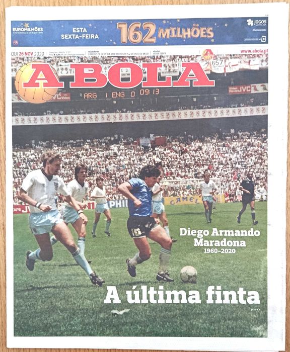 Maradona - A última finta - nov.2020