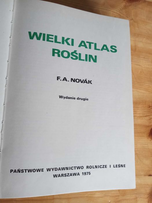 Wielki Atlas Roślin - F. A. Novak