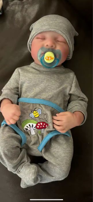 Лялька реборн Reborn Levi Левік мʼяконабивним тілом хлопчик пупс кукла