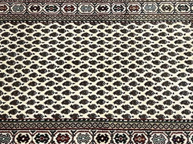 Dois Tapetes Persas SAROUGH MIR originais, com 140cm x 70cm, feitos à mão em lã sobre algodão