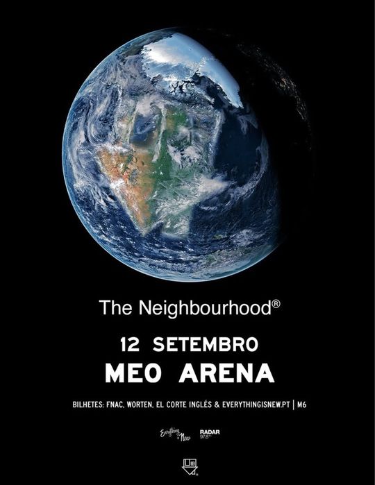 2 bilhetes The Neighbourhood