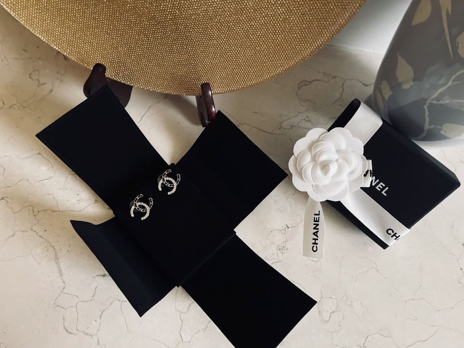 Серьги Chanel оригинал