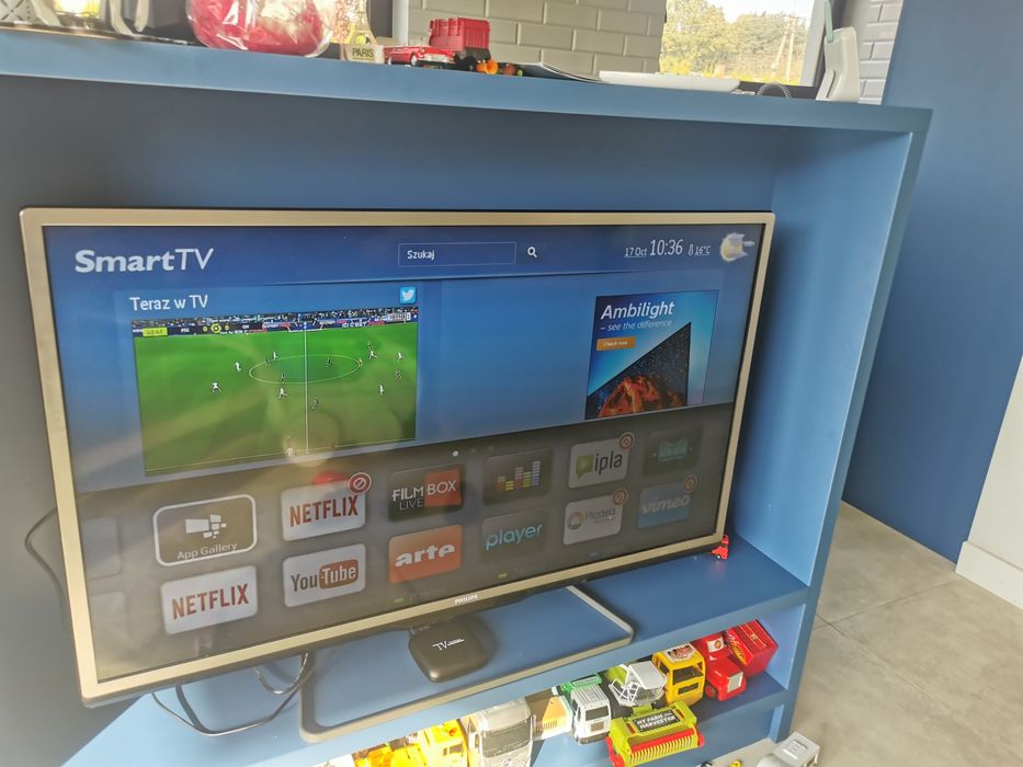 Telewizor Philips 46 cali, smart, wifi,Led 3d netflix,
