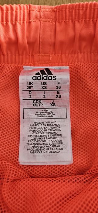 Spodenki kąpielówki Adidas roz.xs