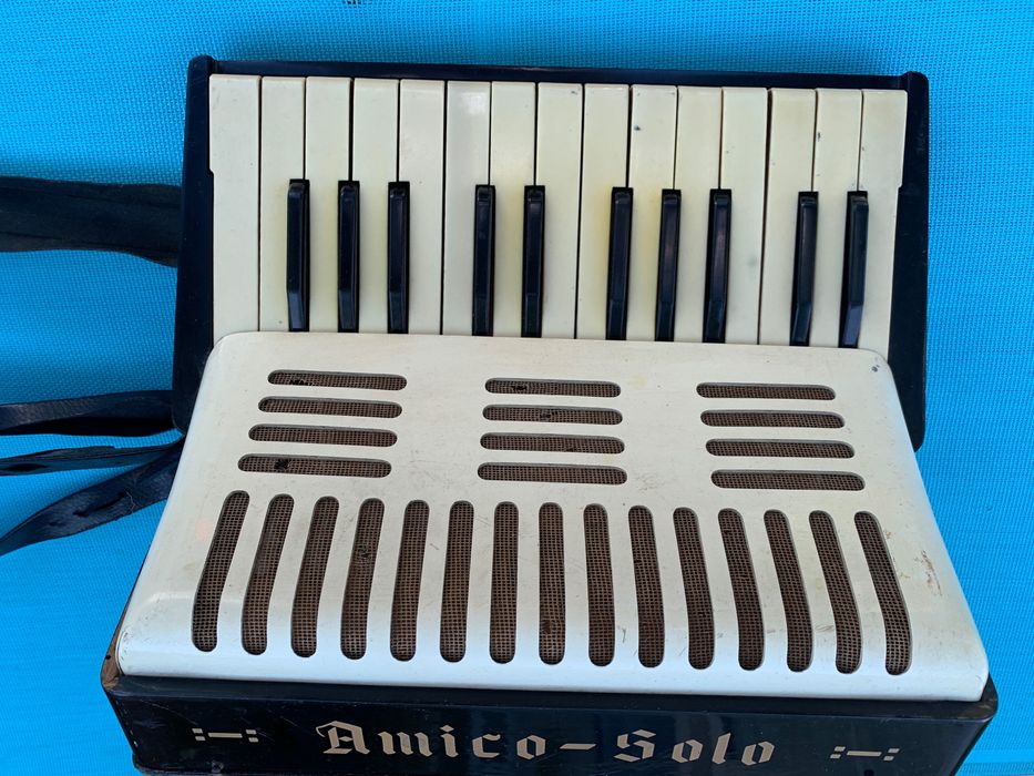 Akordeon AMICO SOLO 32 Basy 40x32x18 cm UNIKAT