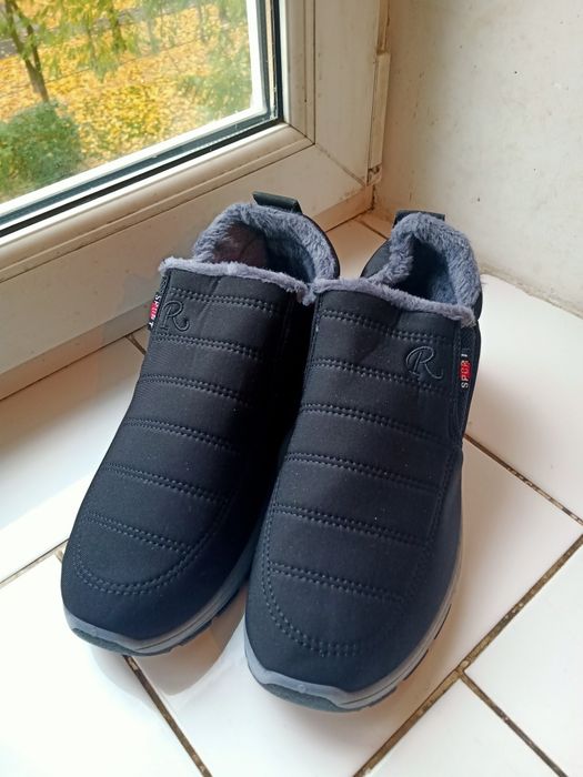 НОВЫЕ Зимние  Снегоступы Слипоны - Полуботинки На Меху "FASHION"