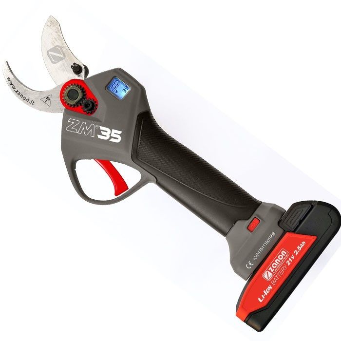 Tesoura de poda Zanon ZM 35, com 2 Bateria