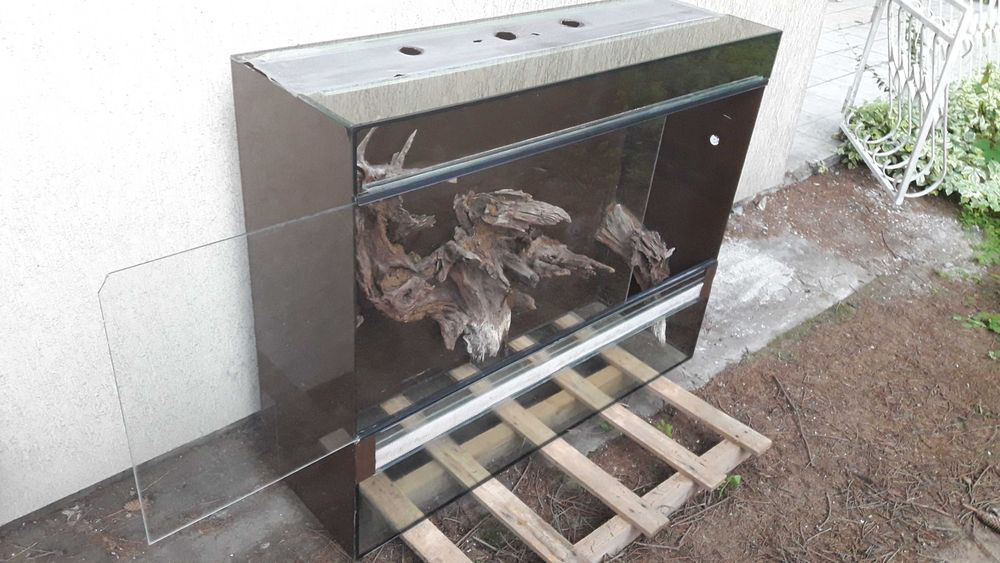 Terrarium duże, 125/100/40.