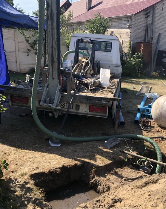 Wiercenie studni studnia głębinowa