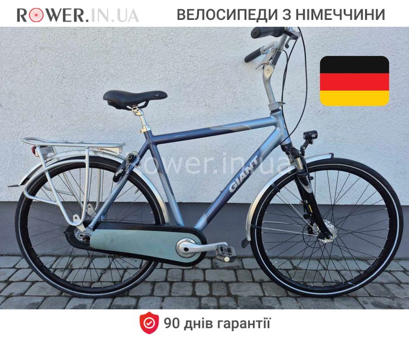 Алюмінієвий велосипед з планетарною втулкою бу з Німеччини Giant 28 V56 / Nexus 8