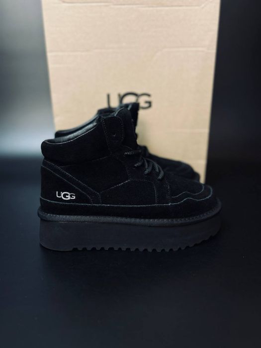 Купить угги черные / замшевые Ugg Lowmel Australia натуральная овчина