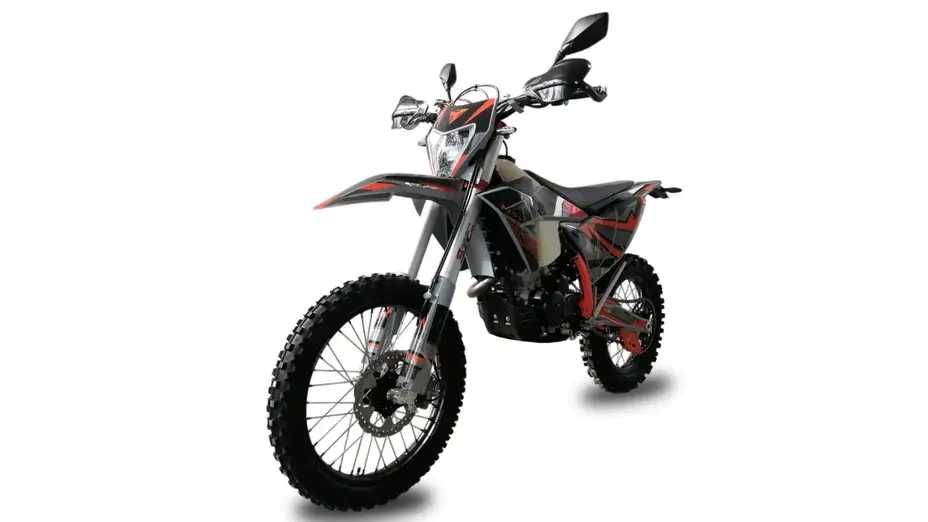 Мотоцикл KOVI 300 Lite R (сірий із помаранчевим)