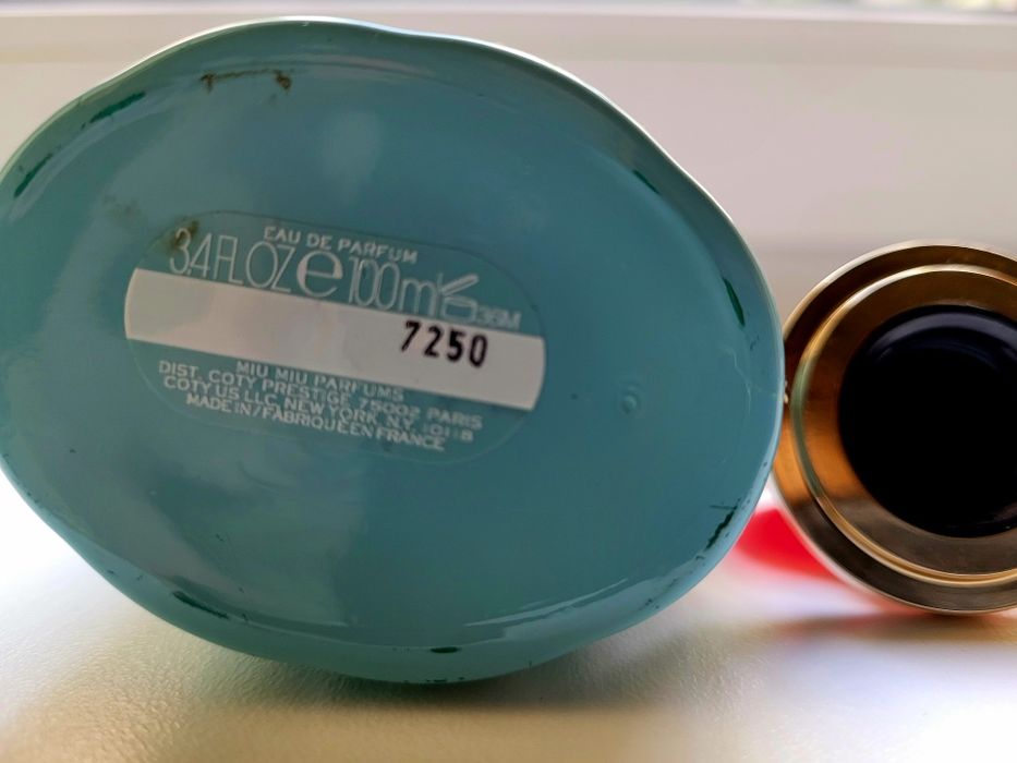 Miu Miu 100ml edp ubytek