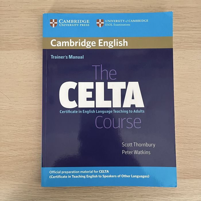 Livro The CELTA Certificate in English Language Teaching to Adults Course