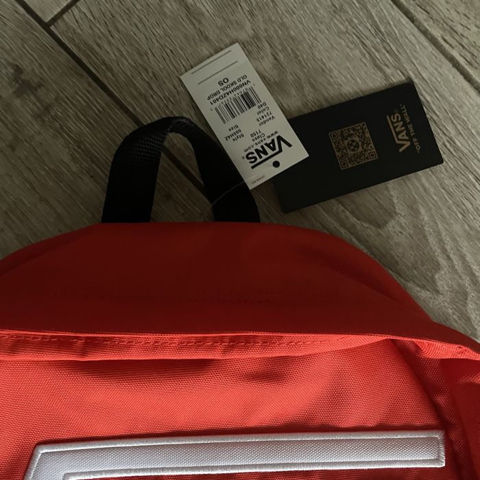 Plecak Vans czerwony nowy