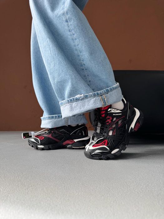 Кросівки Balenciaga Track 2.0 Black/Red premium