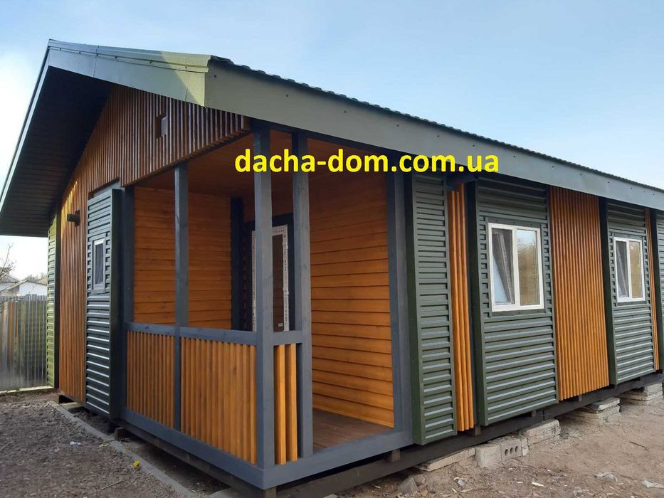 Каркасний модульний дім для дачі!Недорого!