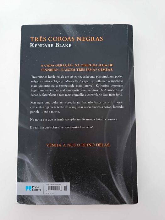 Livro Três coroas negras