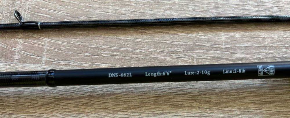 1,98m 2-10g - wędka spinningowa Tsurinoya Dragon-S662L