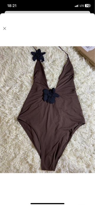 Сплошной купальник zara L