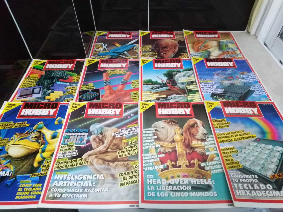 Spectrum Revistas Microhobby para coleccionadores Part 1 ( Ultimas ).