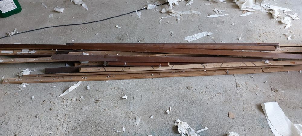 Listwy przypodłogowe dębowe z rozbiórki