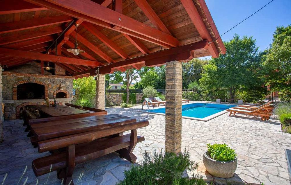 Wakacje, lato 2026,Chorwacja, wyspa KRK, basen, apartament dla 5 osób