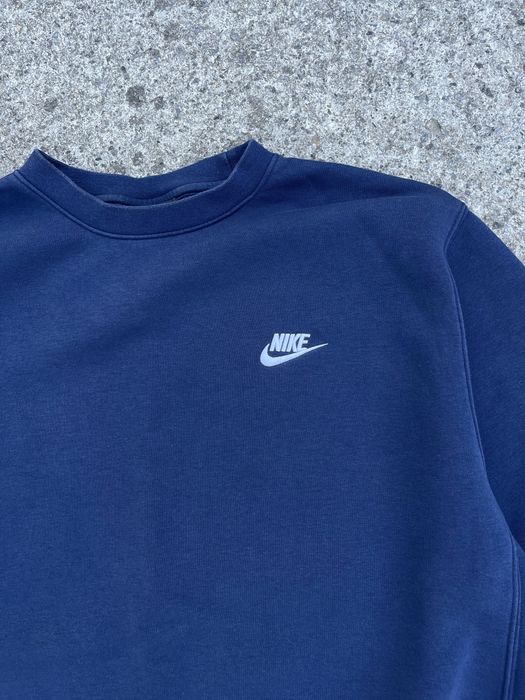 Оригінальний світшот Nike оверсайз, темно-синій, розмір L