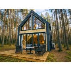 Dom drewniany Nowoczesna Stodoła B1 7,74 x 4,5m