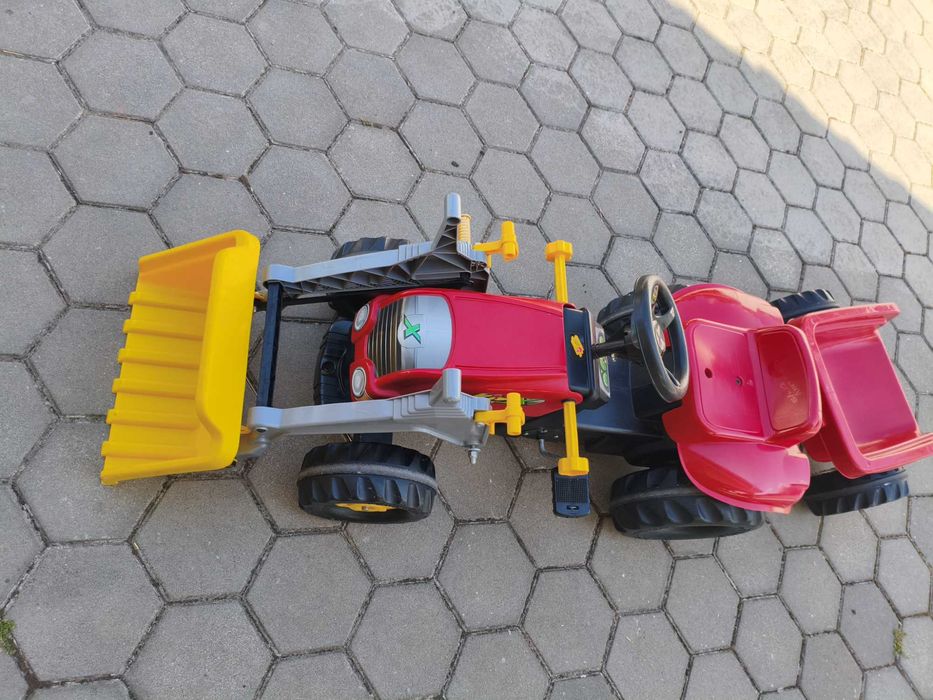 Trator com atrelado para criança Rolly Toys