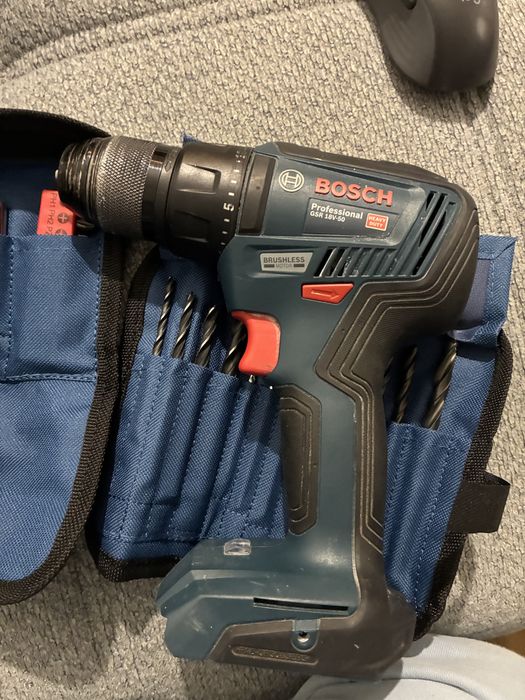 Bosch wkretarka GSR 18V-50 nowa bateria,ladowarka, akcesoria, walizka