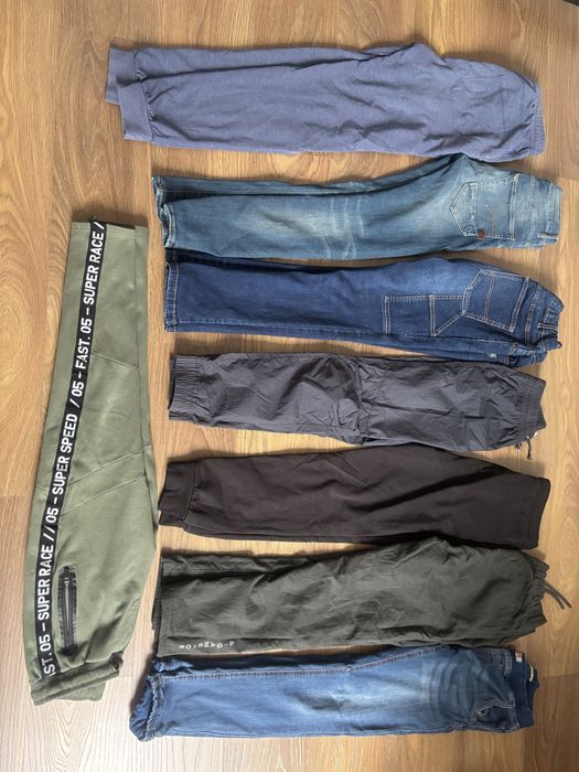 Zestaw ubran chłopięcych r.164-170cm-stan idealny