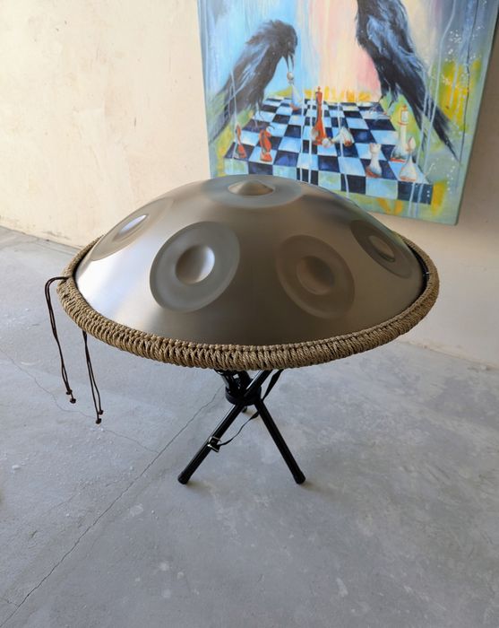 Хендпан 56 см “Золото” — глибокий резонанс, 432 Гц