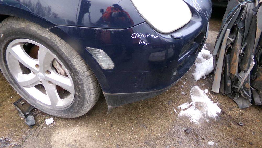 Maj66 Zderzak przedni porsche cayenne I 04r xenon EU LA50 wysyłka