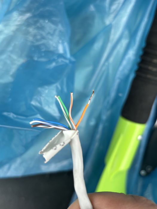 Кабель UTP 8 жил, витая пара категория 5e/6.cat 5e/6.