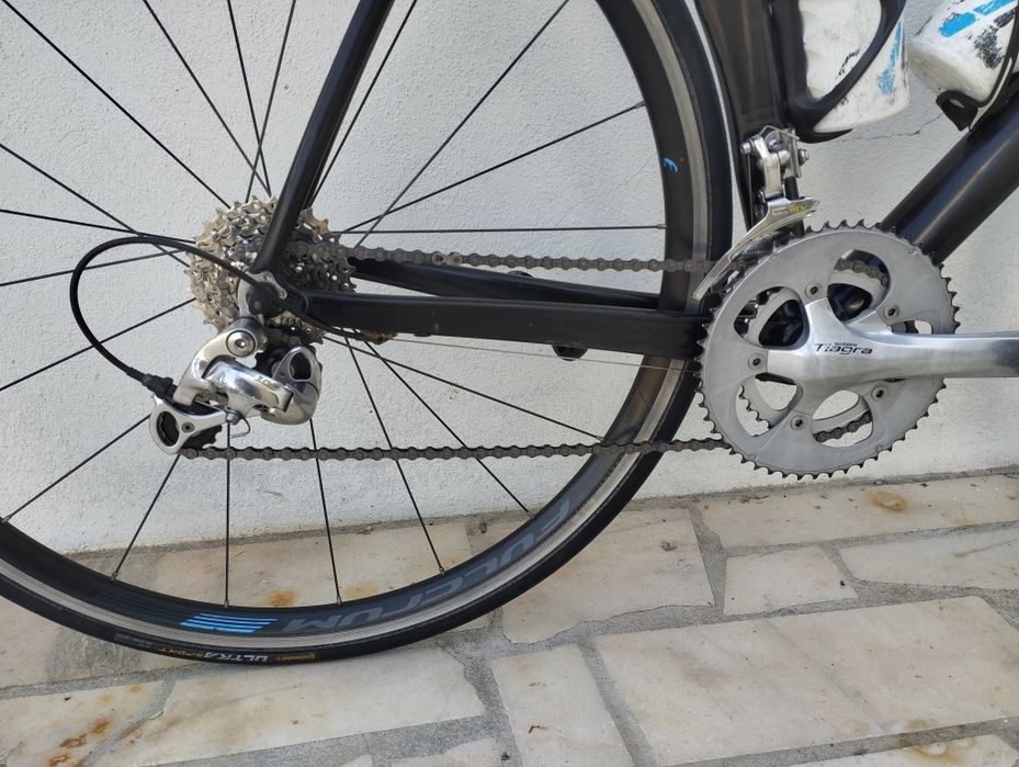 Bicicleta de Ciclismo em Carbono Tam 56
