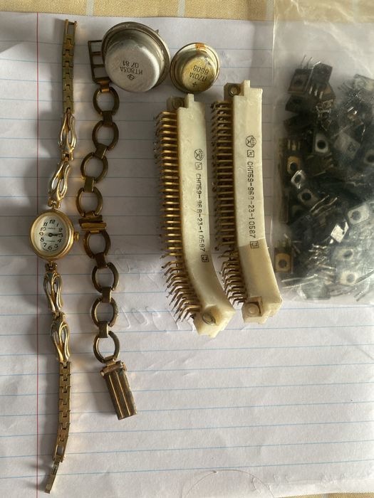 рзьемы транзисторы и остальное.