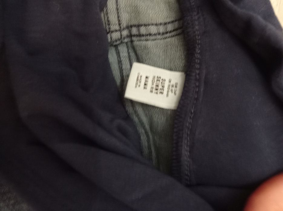 Штани, джинси для вагітних H&M, сині, XS/34