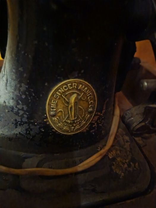 Коллекционный SINGER 15 «Sphinx» 1908 г. Идеальный ход, Зингер