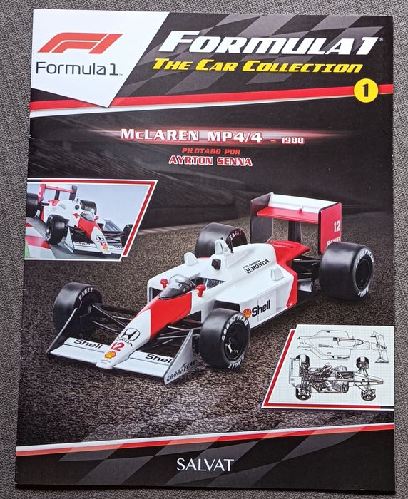 Ayrton Senna Fascículo primeiro F1