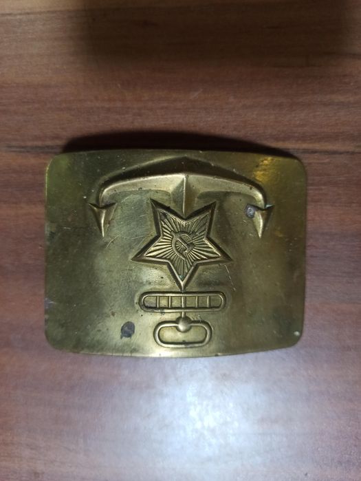 Пряжка, бляха морская ссср