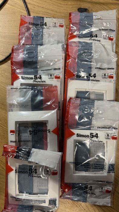 Simon Premium 54 ramki 1/11 4/11 5/11