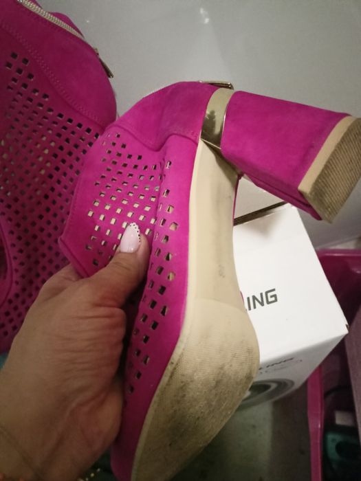 Buty ażurowe lato stan bardzo dobry