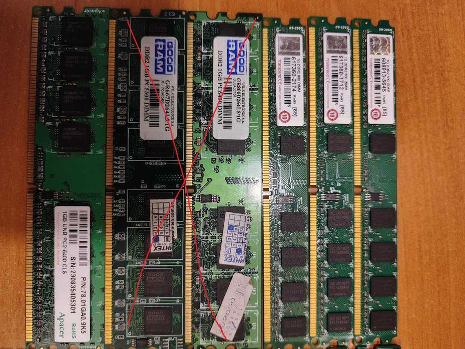 Оперативна пам'ять DDR2 на 1gb