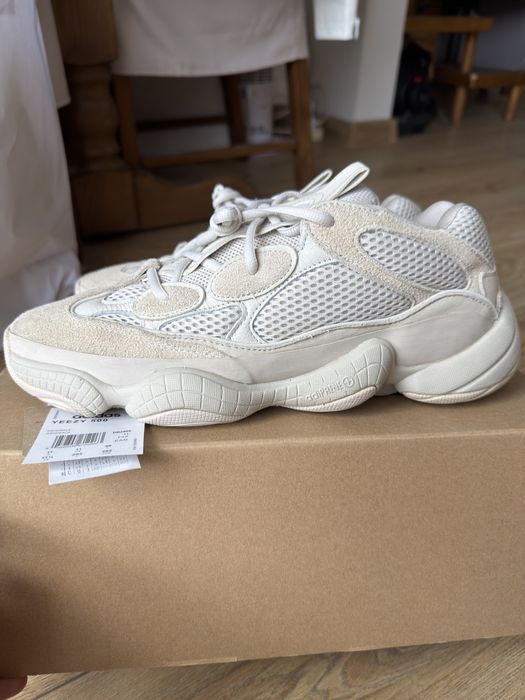 Adidas Yeezy 500 Blush buty sneakersy beżowe 46