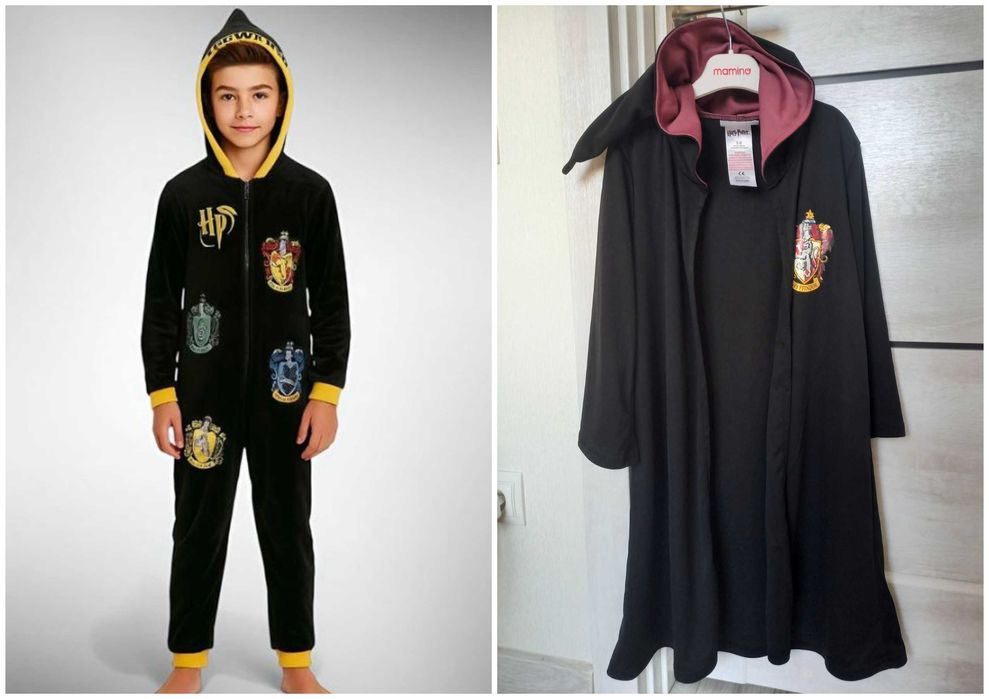 Кігурумі теплий домашній комбінезон мантія Гаррі Поттера 5-6 років
