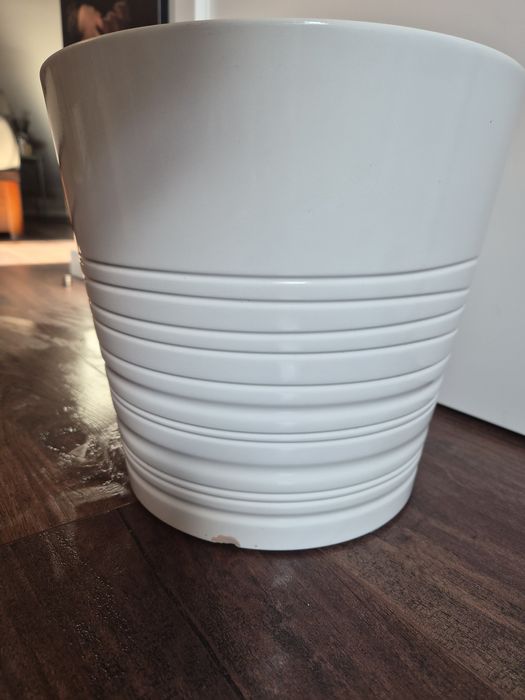 Vaso branco porcelana