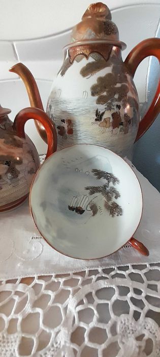 Serviço de Chá em porcelana chinesa