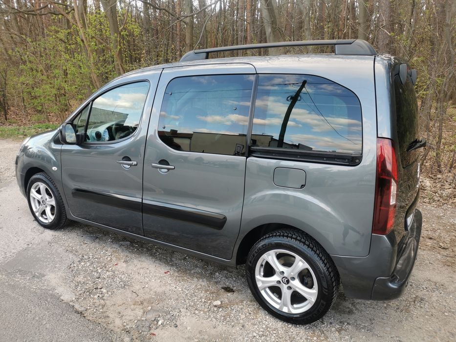 CITROEN BERLINGO  2015R, AUTOMAT, 1.6 HDI  92Km, Multispace, Bogata wersja